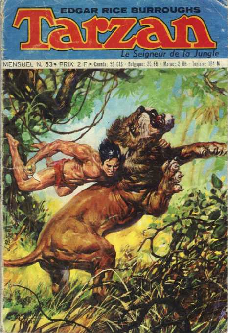 Scan de la Couverture Tarzan n 53